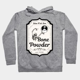 Vintage Label: 100% Pure Bone Powder from Selene Witch Store Hoodie